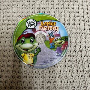 DVD Leap Frog Letter Factory 2003-2009
